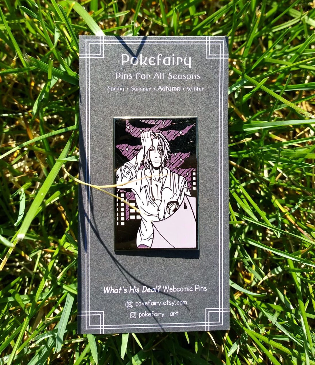 What's His Deal? Webcomic - Enamel Pins For All Seasons