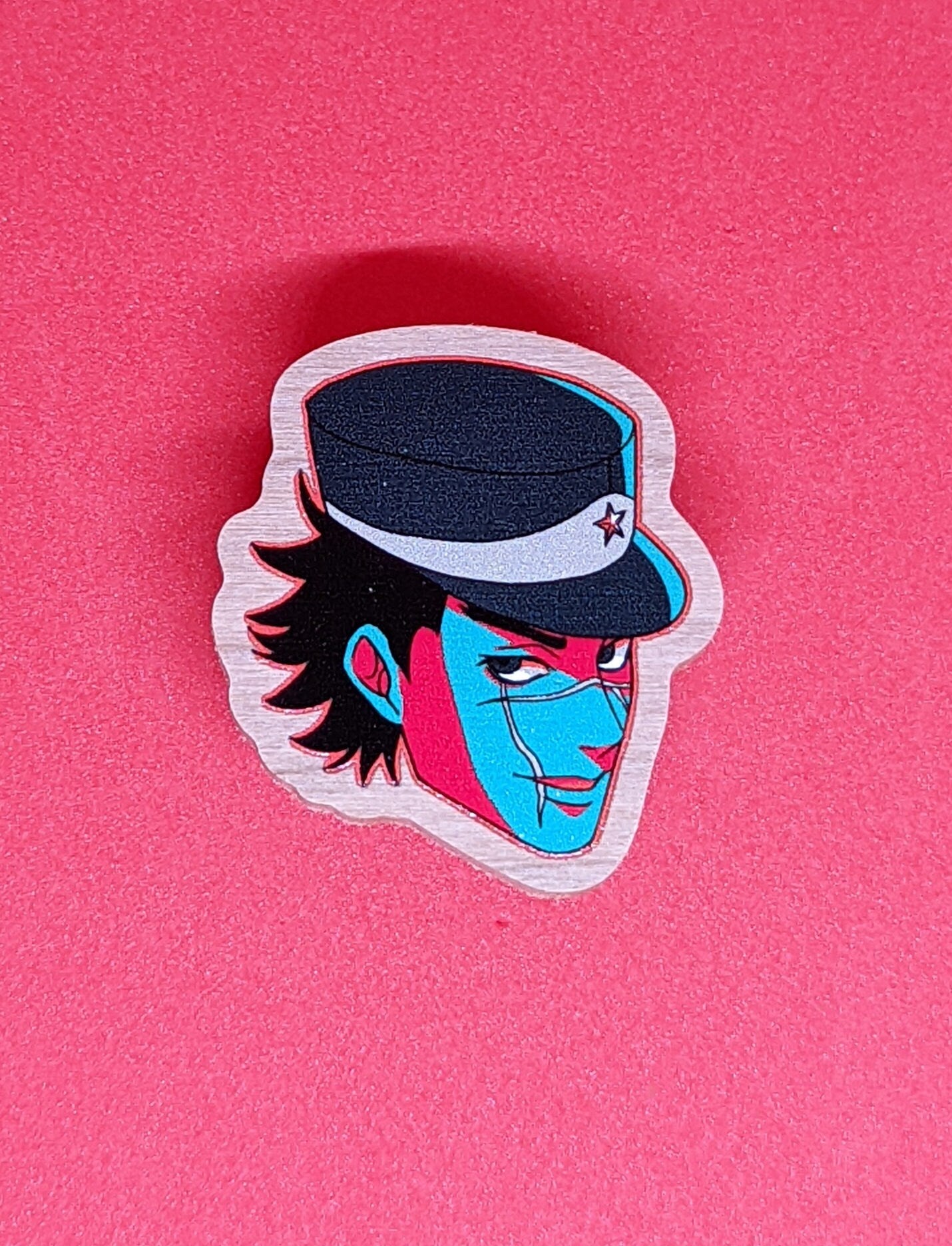 Golden Kamuy Inspired Wood Pins (Set of 3)