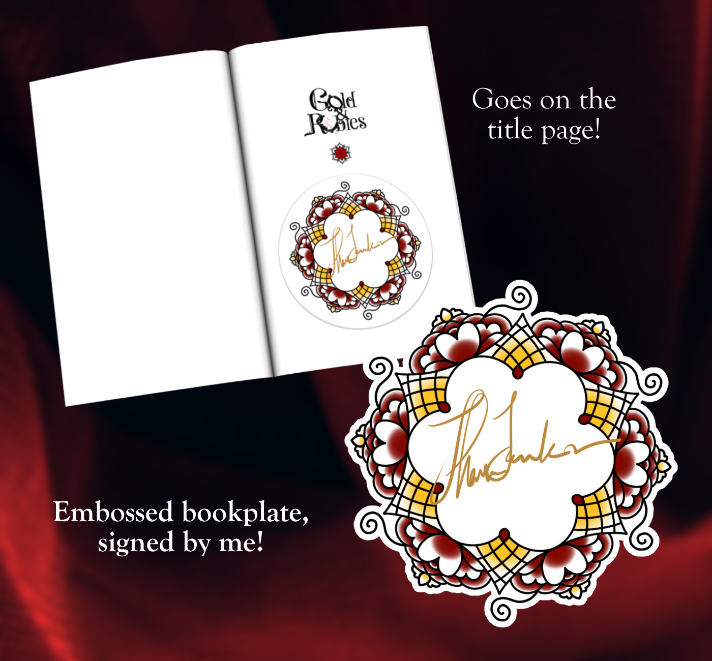 Author's Signature Bookplate