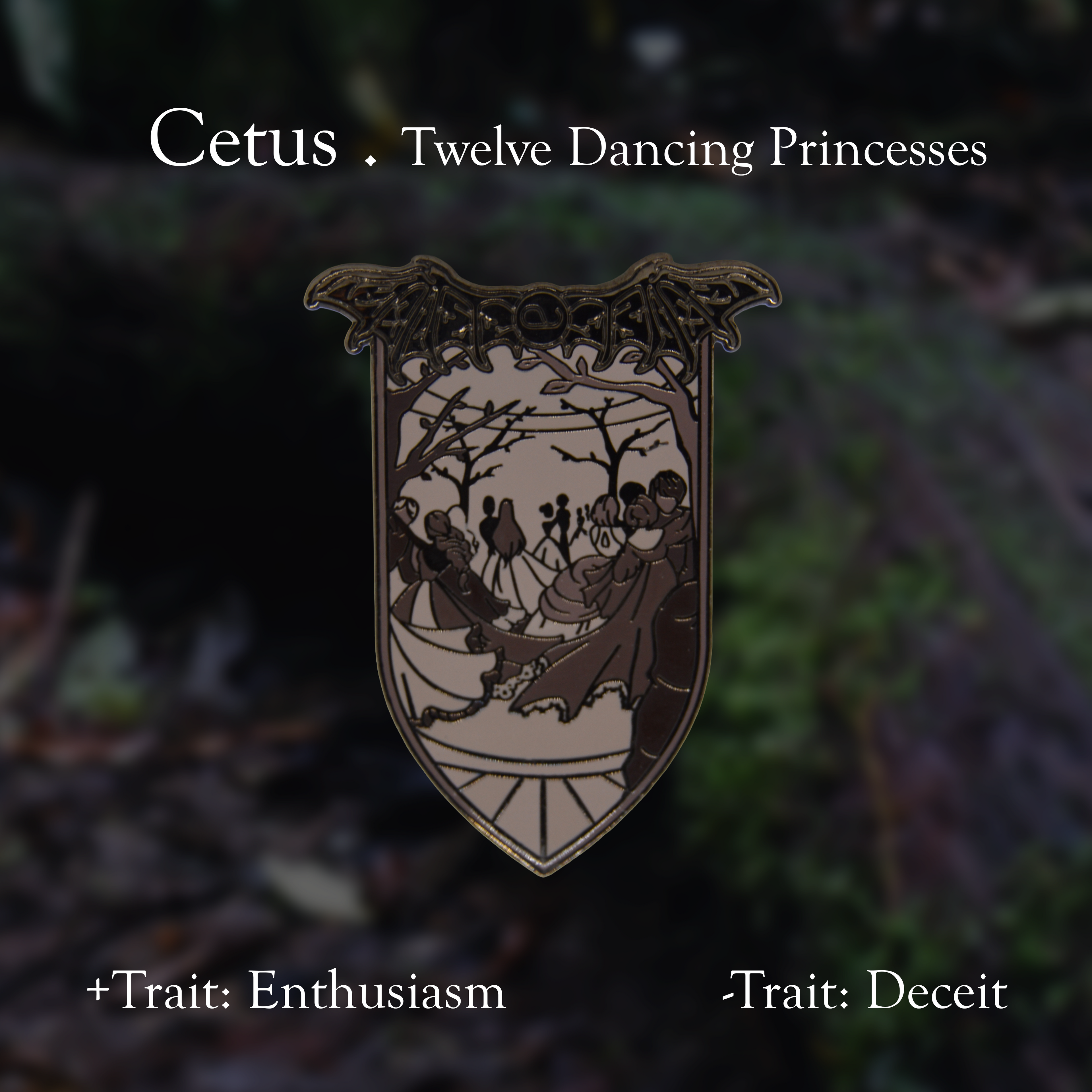 Zodiac x Fairy Tale enamel pins