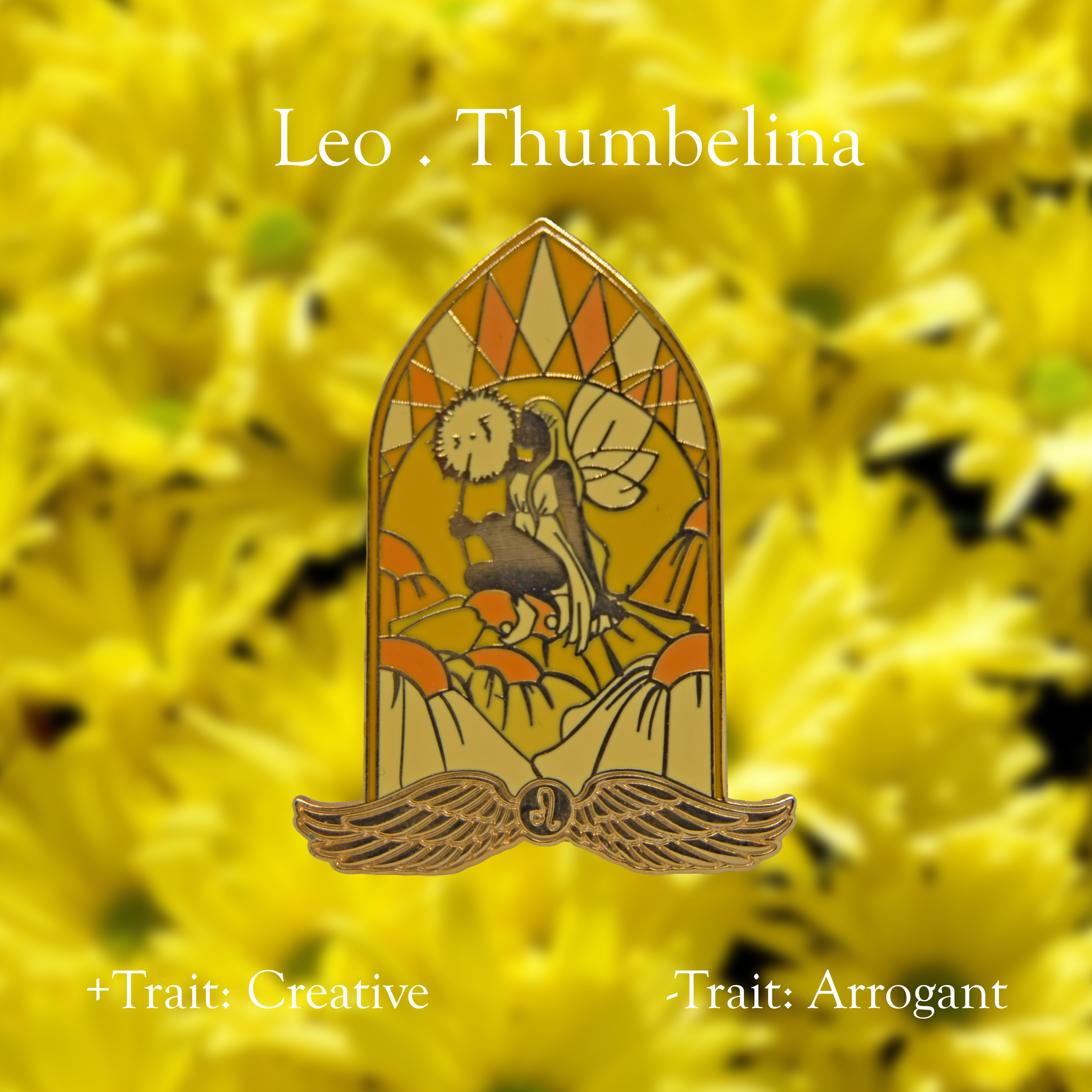 Zodiac x Fairy Tale enamel pins