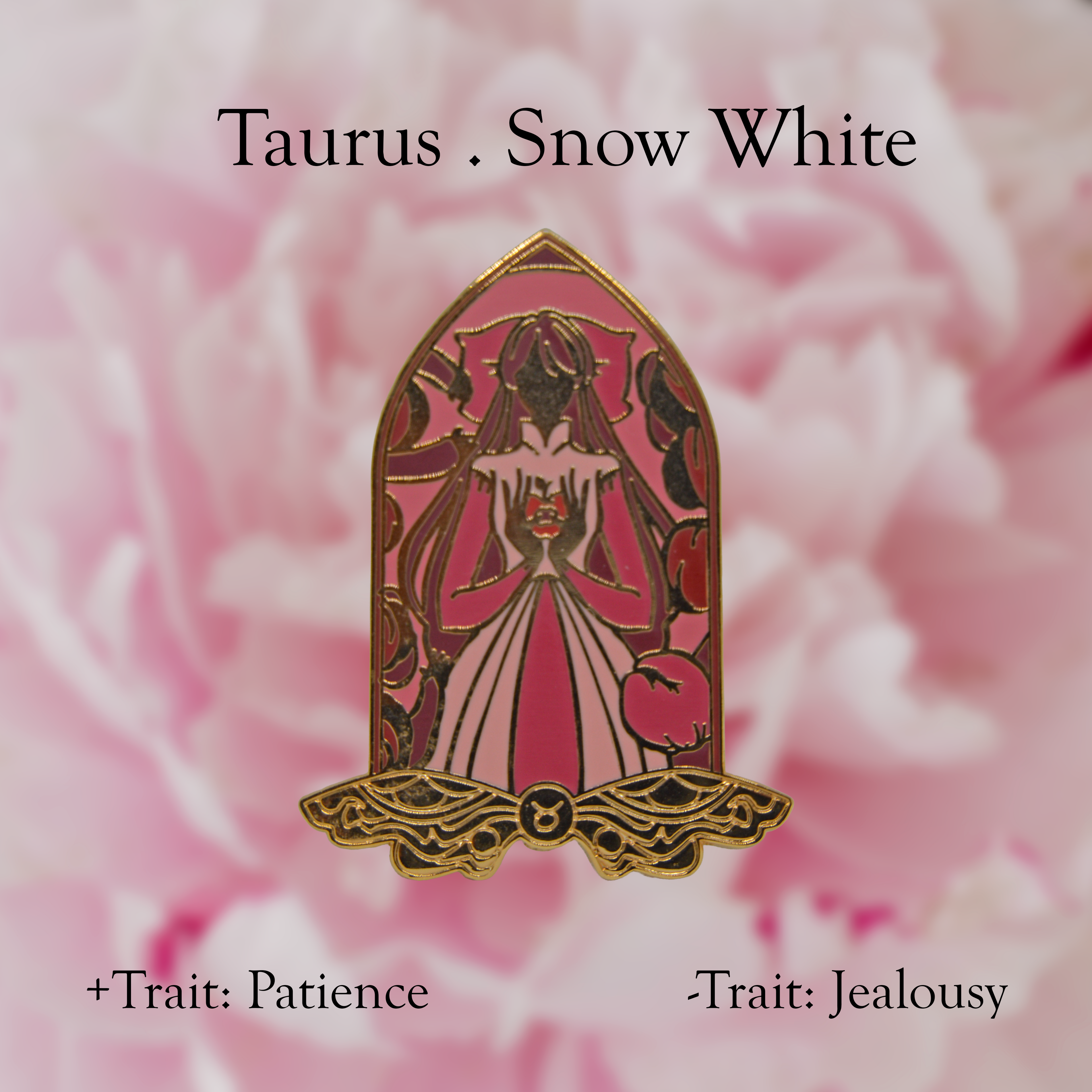 Zodiac x Fairy Tale enamel pins