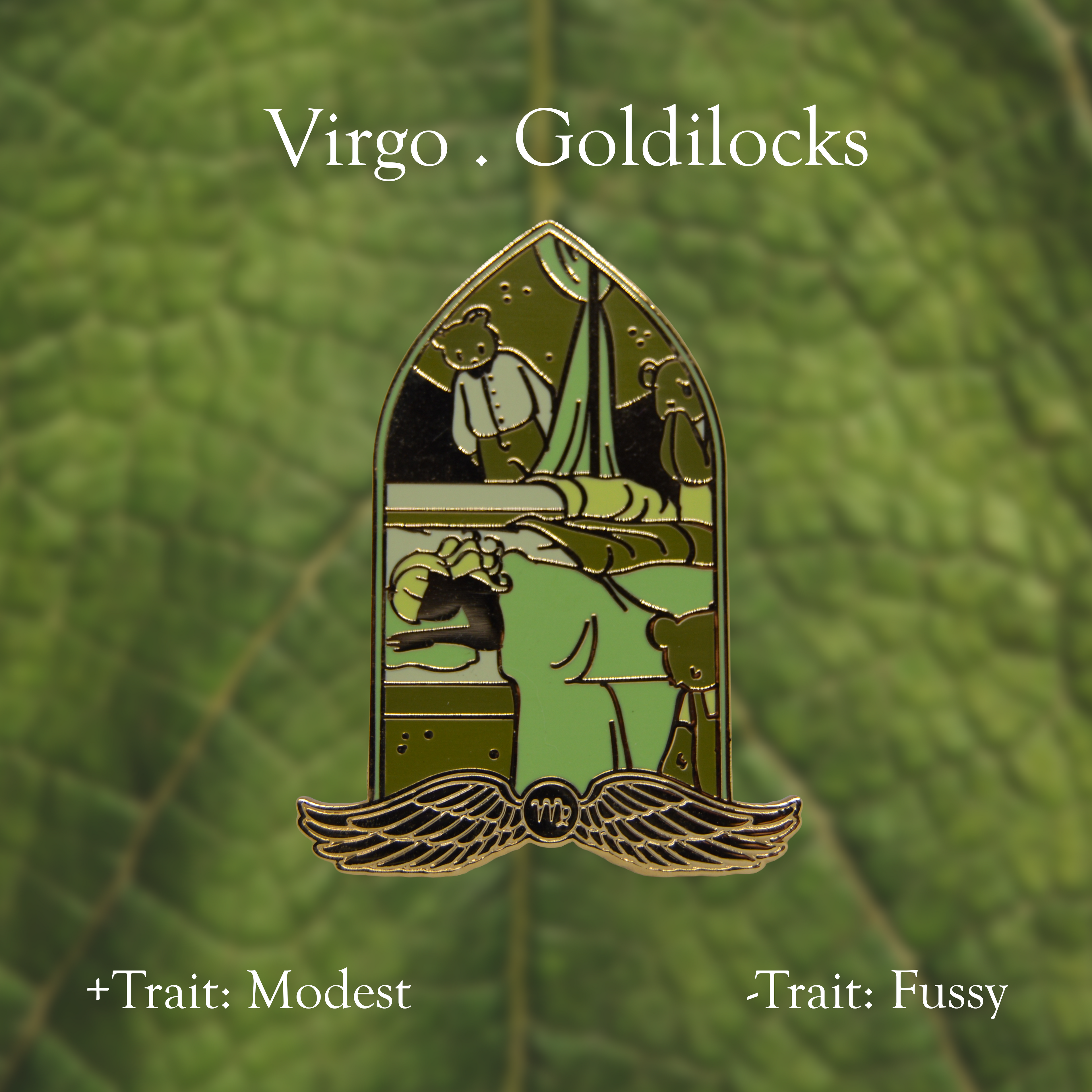 Zodiac x Fairy Tale enamel pins