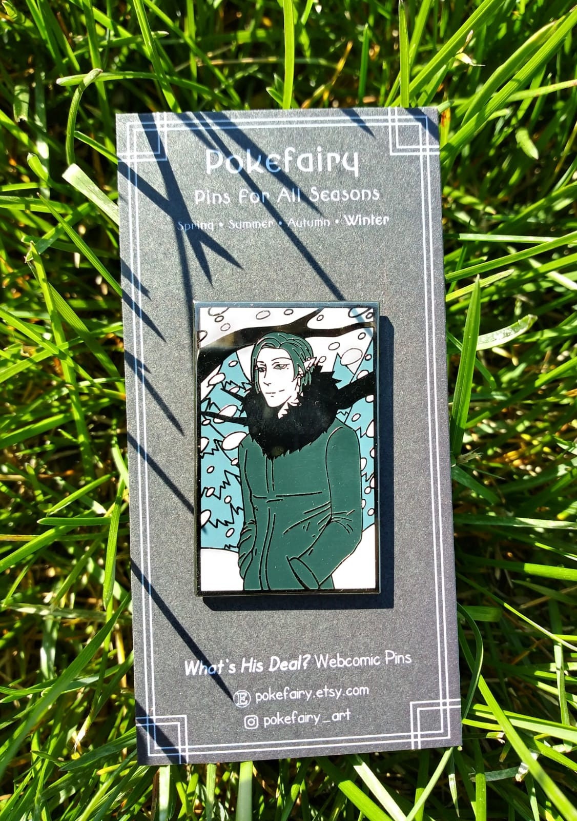 What's His Deal? Webcomic - Enamel Pins For All Seasons