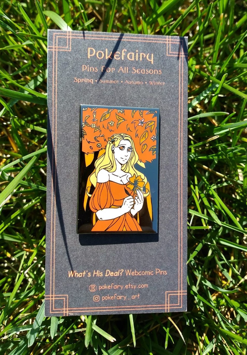 What's His Deal? Webcomic - Enamel Pins For All Seasons